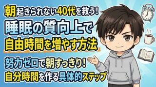 朝起きられない40代を救う