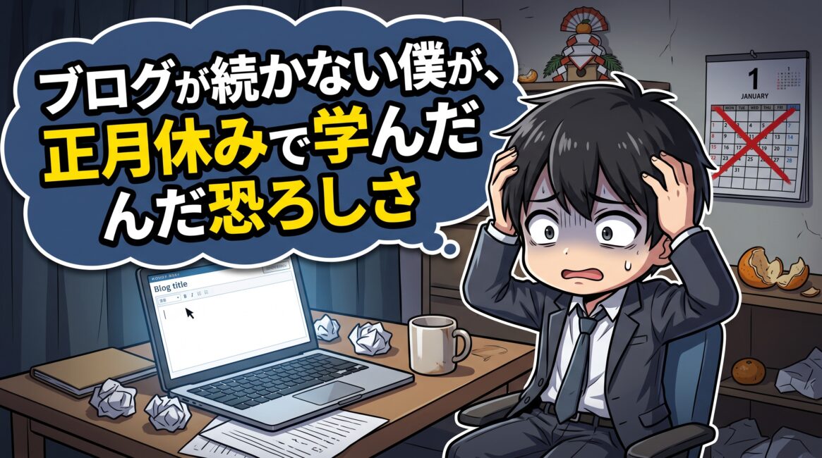 ブログ続かない