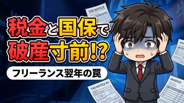 フリーランスのお金の不安で眠れない夜