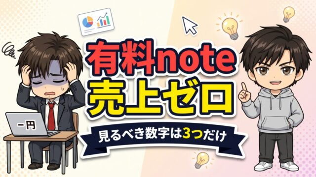 noteが売れない