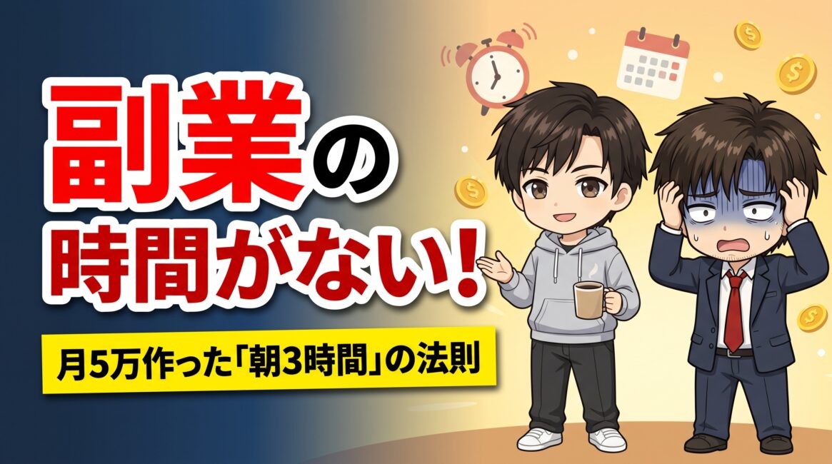 副業の時間がない人へ